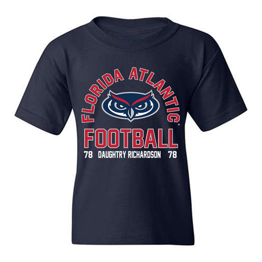 FAU - NCAA Football : Daughtry Richardson - Youth T-Shirt-0