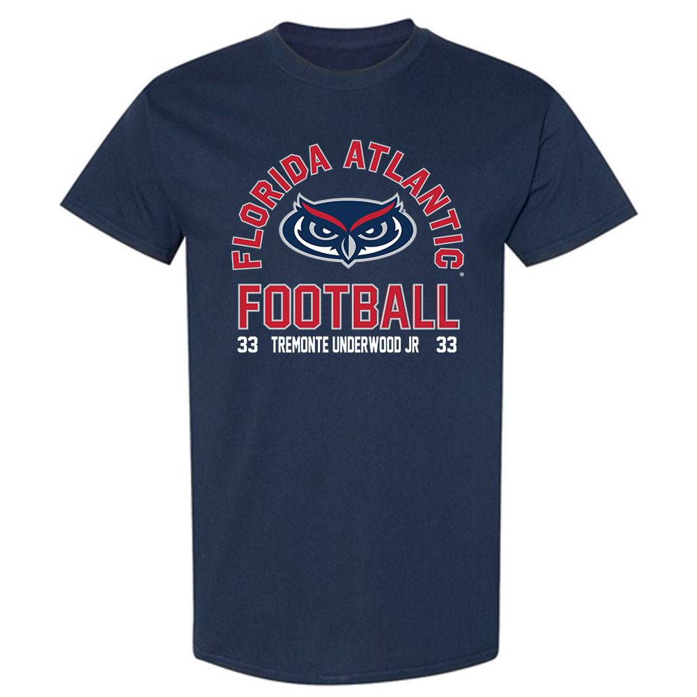 FAU - NCAA Football : Tremonte Underwood Jr - T-Shirt-0