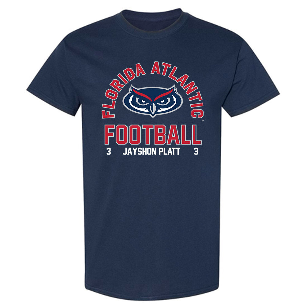 FAU - NCAA Football : Jayshon Platt - T-Shirt Classic Fashion Shersey