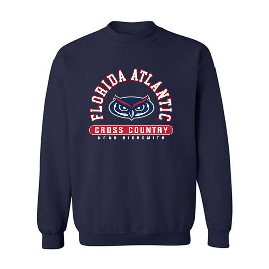 FAU - NCAA Men's Cross Country : Noah Highsmith - Crewneck Sweatshirt-0