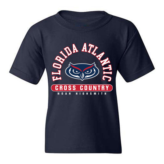 FAU - NCAA Men's Cross Country : Noah Highsmith - Youth T-Shirt-0