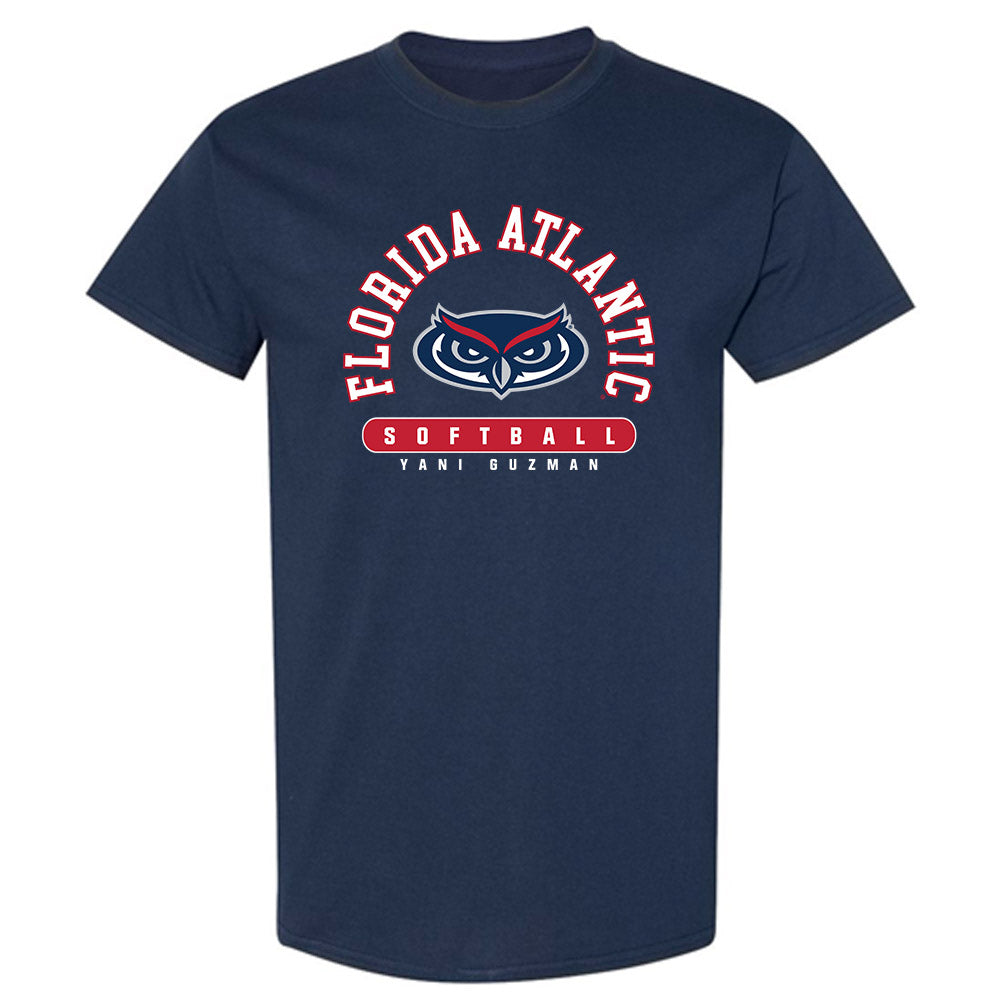 FAU - NCAA Softball : Yani Guzman - T-Shirt-0