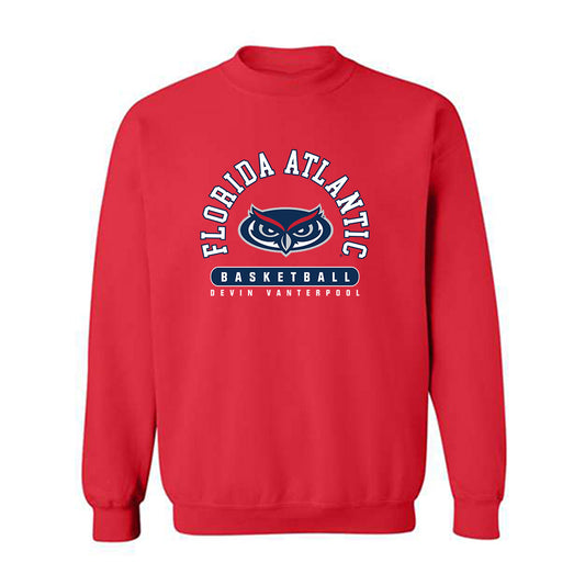 FAU - NCAA Men's Basketball : Devin Vanterpool - Classic Fashion Shersey Crewneck Sweatshirt-0