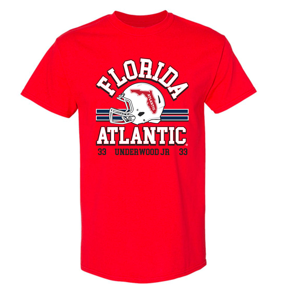 FAU - NCAA Football : Tremonte Underwood Jr - T-Shirt-0