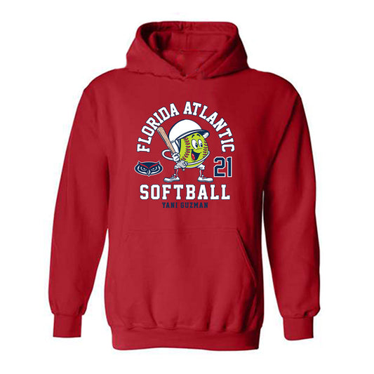 FAU - NCAA Softball : Yani Guzman - Hooded Sweatshirt-0