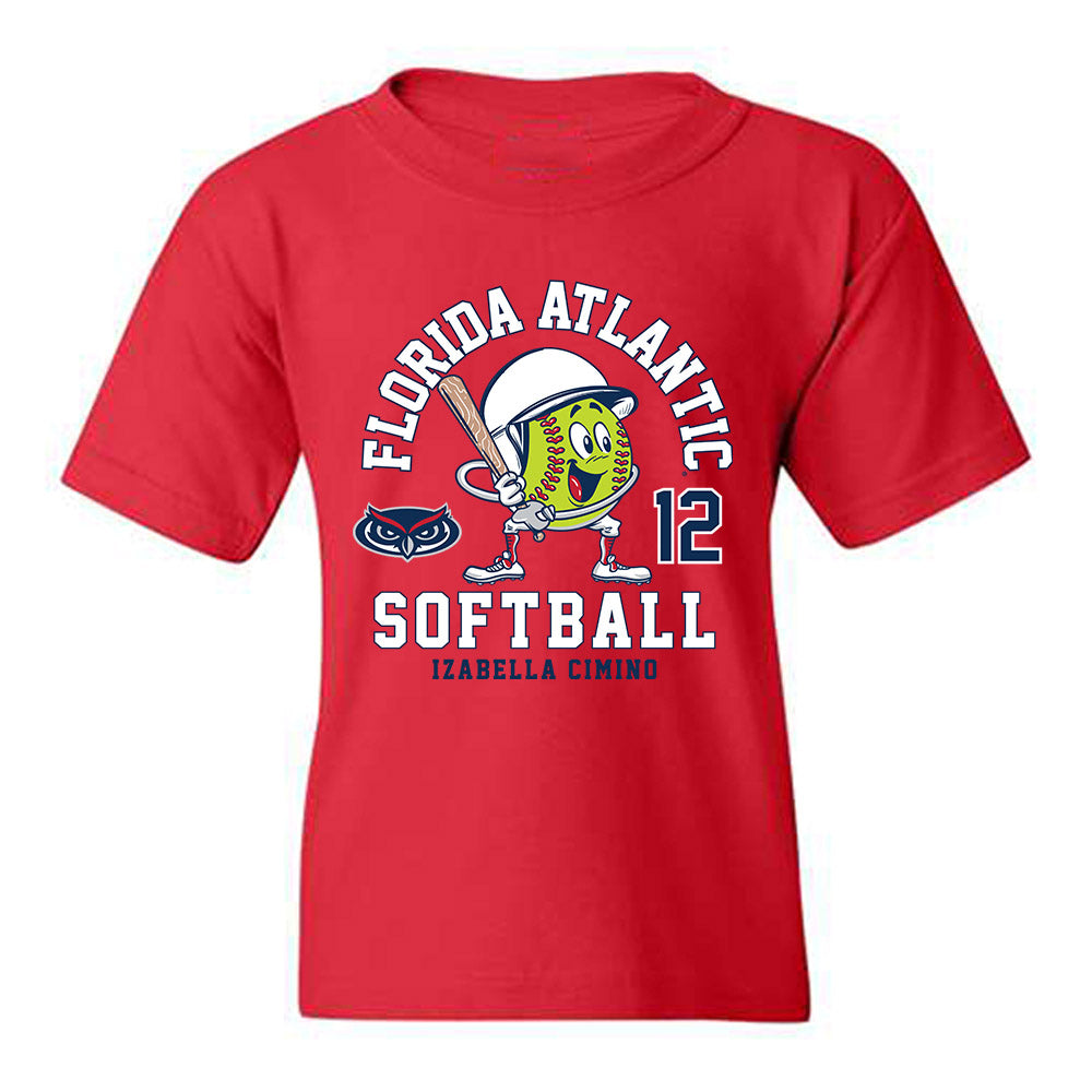 FAU - NCAA Softball : Izabella Cimino - Youth T-Shirt-0