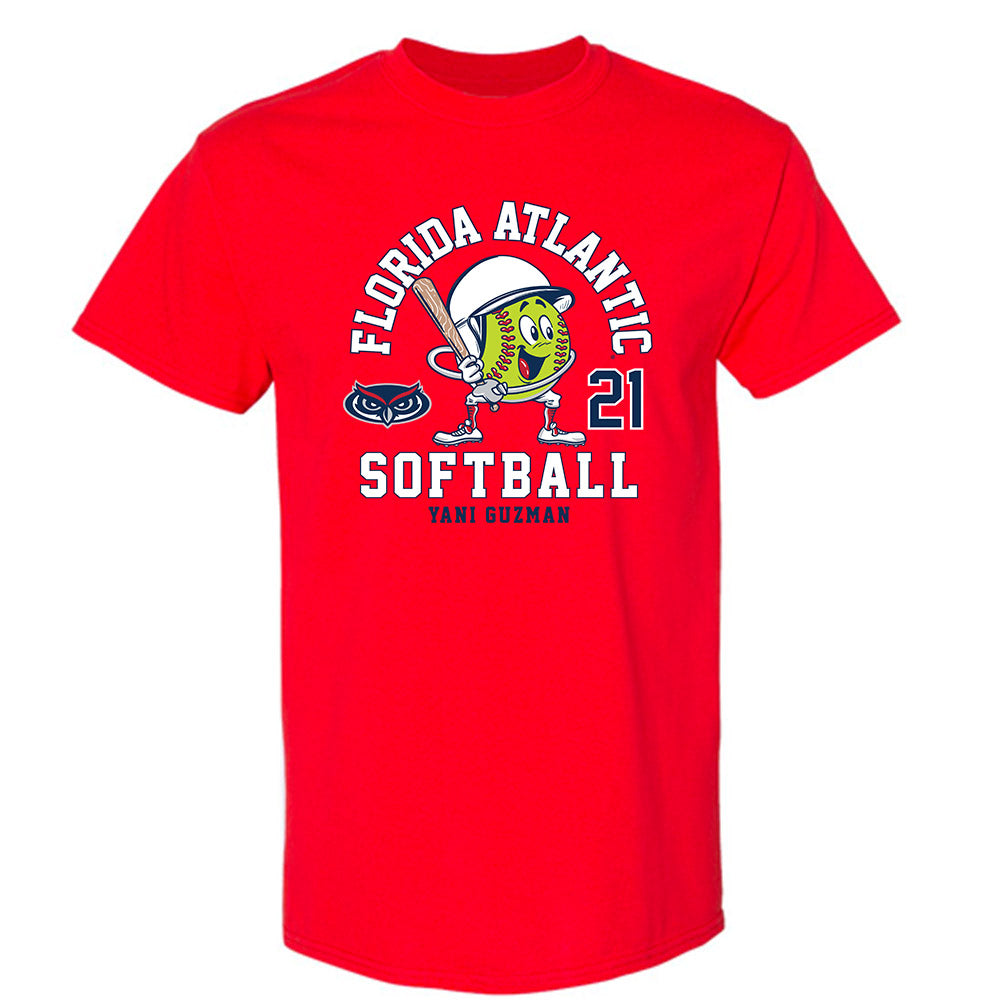 FAU - NCAA Softball : Yani Guzman - T-Shirt-0