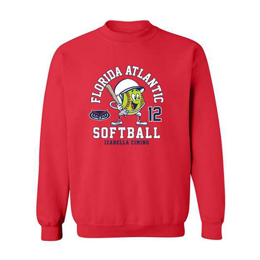 FAU - NCAA Softball : Izabella Cimino - Crewneck Sweatshirt-0