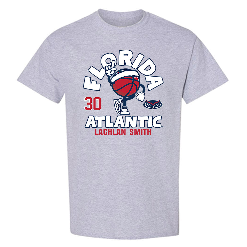 FAU - NCAA Men's Basketball : Lachlan Smith - T-Shirt-0