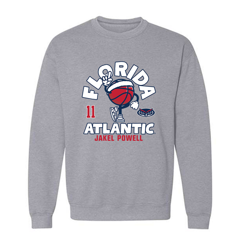 FAU - NCAA Men's Basketball : Jakel Powell - Crewneck Sweatshirt Fashion Shersey