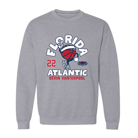 FAU - NCAA Men's Basketball : Devin Vanterpool - Crewneck Sweatshirt-0