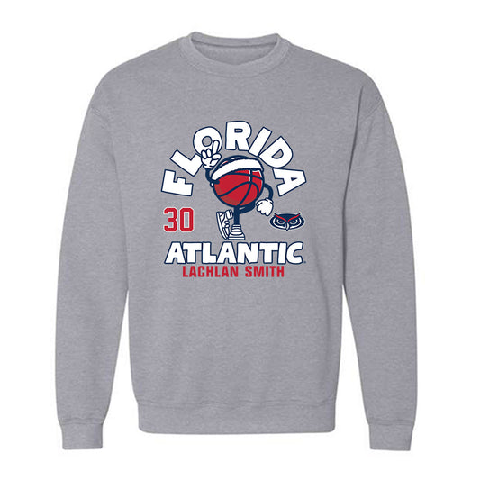 FAU - NCAA Men's Basketball : Lachlan Smith - Crewneck Sweatshirt-0