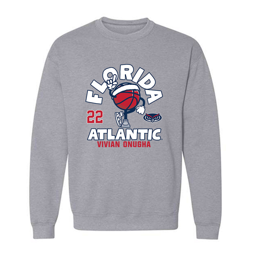 FAU - NCAA Women's Basketball : Vivian Onugha - Crewneck Sweatshirt-0