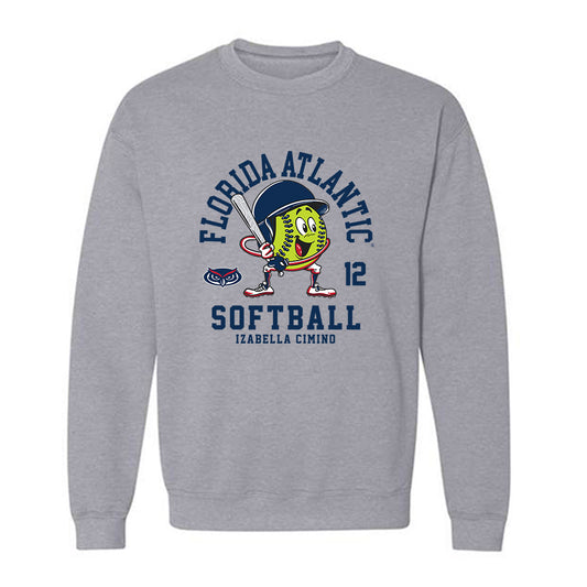 FAU - NCAA Softball : Izabella Cimino - Crewneck Sweatshirt-0