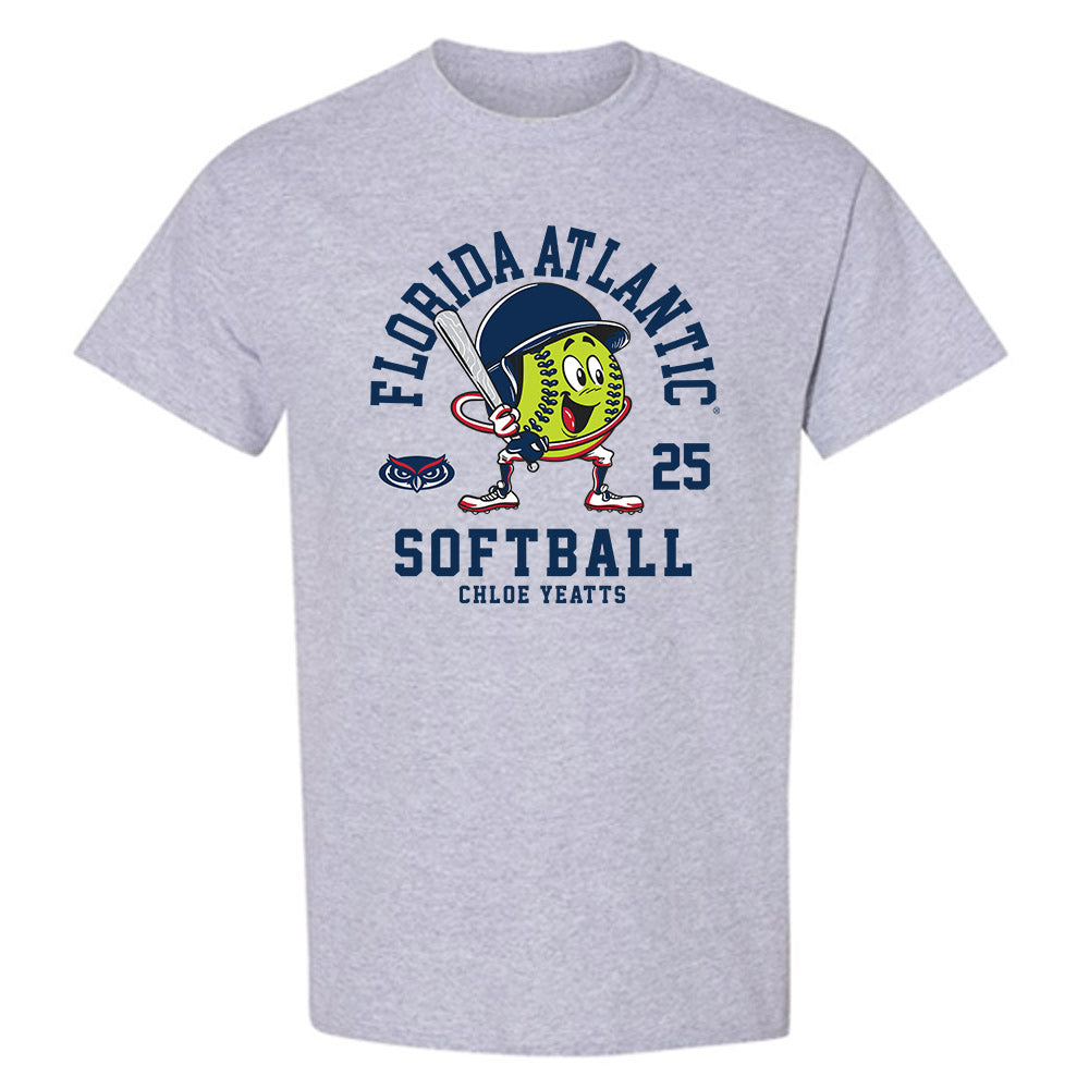 FAU - NCAA Softball : Chloe Yeatts - T-Shirt-0