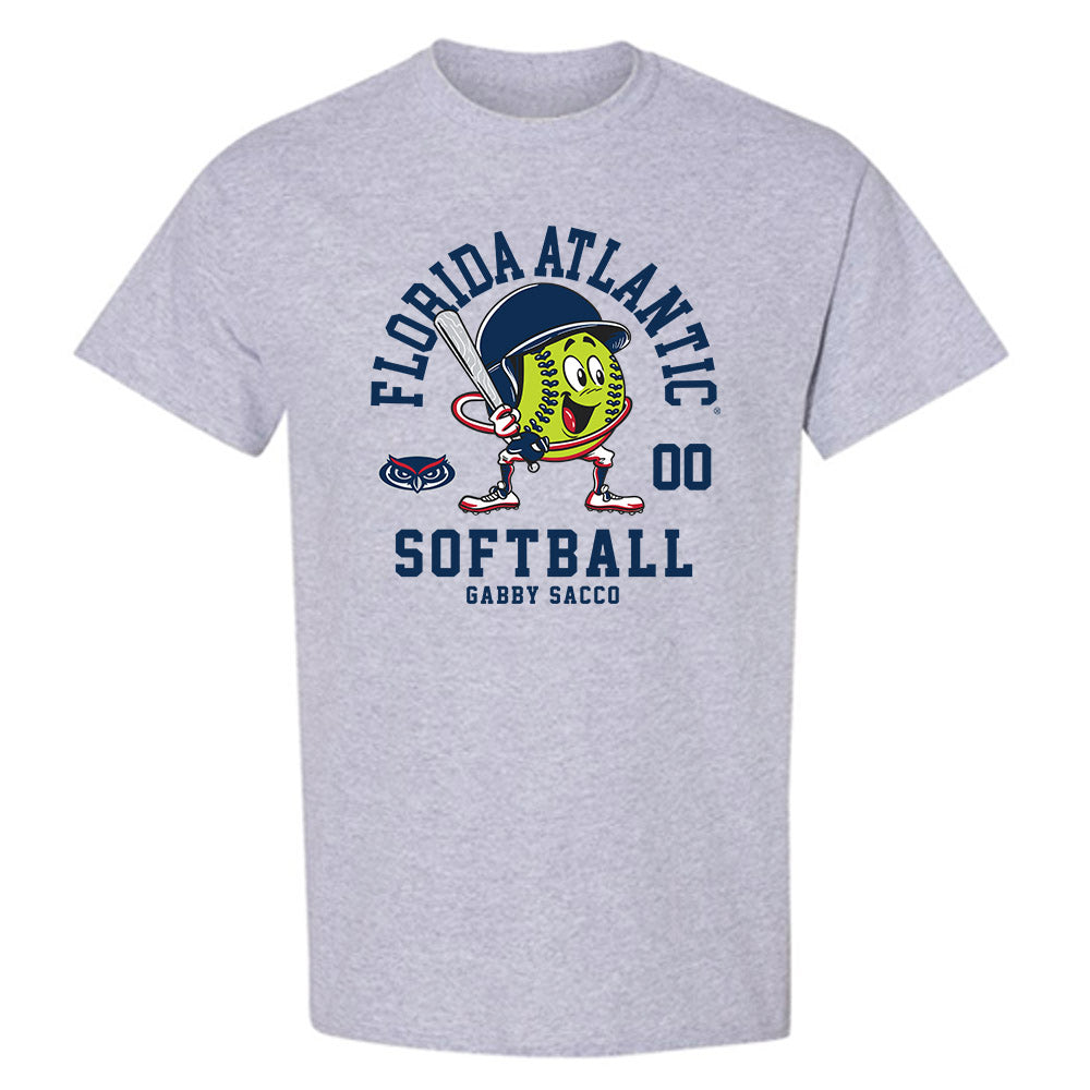 FAU - NCAA Softball : Gabby Sacco - T-Shirt-0