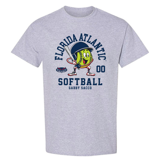 FAU - NCAA Softball : Gabby Sacco - T-Shirt-0
