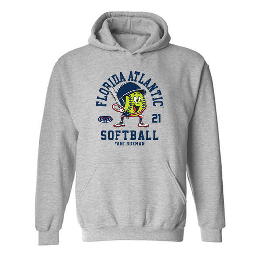 FAU - NCAA Softball : Yani Guzman - Hooded Sweatshirt-0