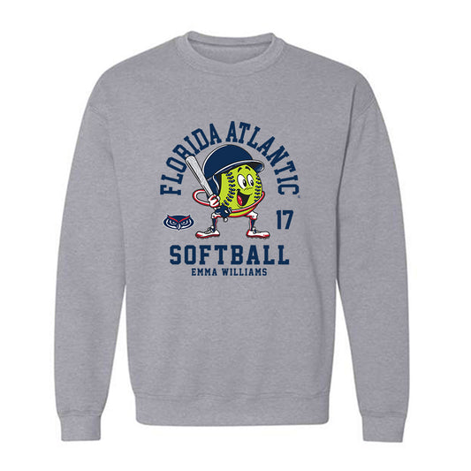 FAU - NCAA Softball : Emma Williams - Crewneck Sweatshirt-0