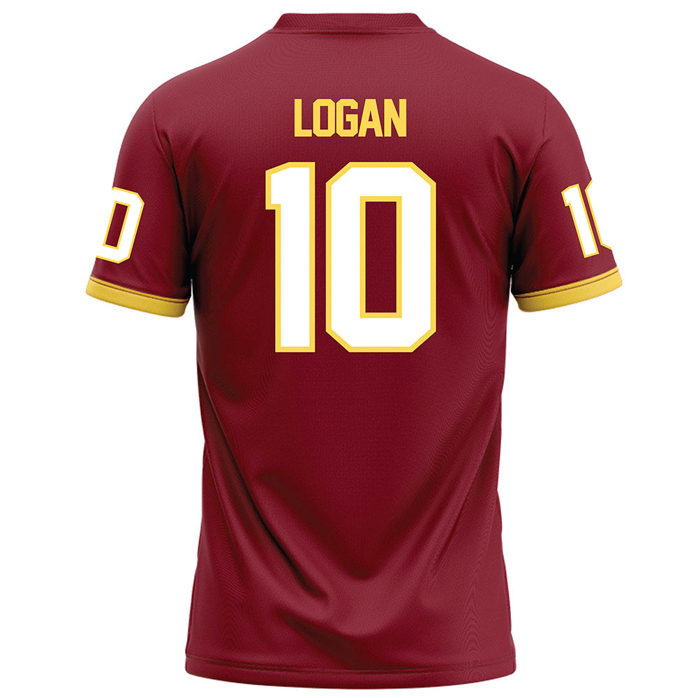 NSU - NCAA Football : Cooper Logan - Maroon Football Jersey-1
