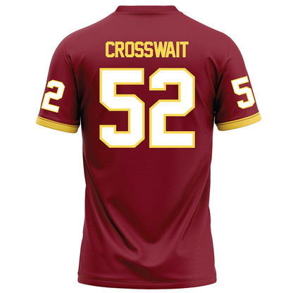 NSU - NCAA Football : Tate Crosswait - Maroon Football Jersey