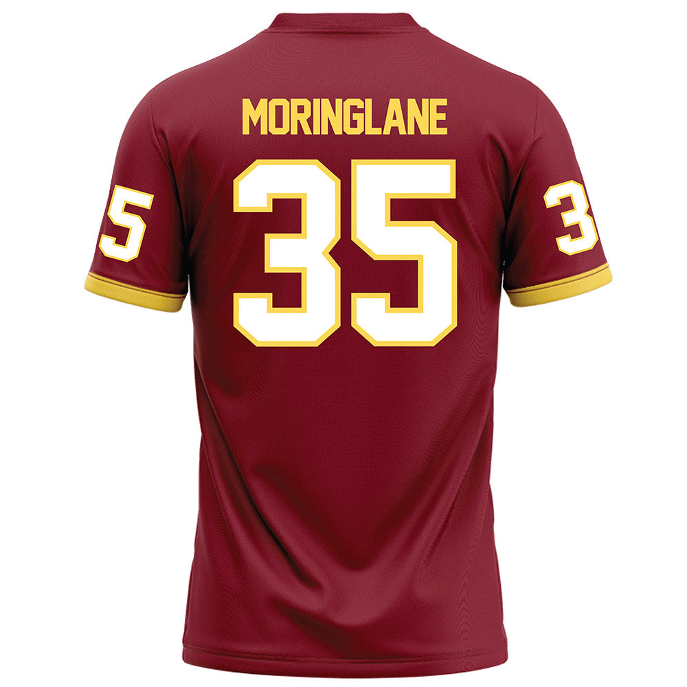 NSU - NCAA Football : Noah Moringlane - Maroon Football Jersey-1