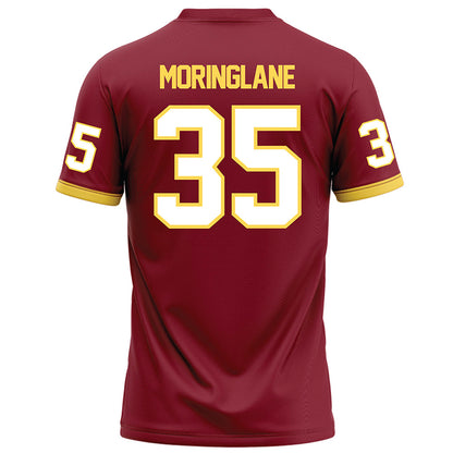 NSU - NCAA Football : Noah Moringlane - Maroon Football Jersey-1
