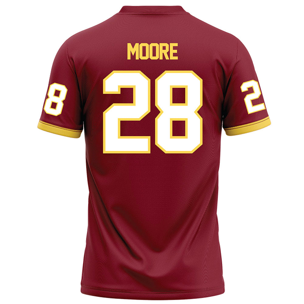 NSU - NCAA Football : Antonio Moore - Maroon Football Jersey-1