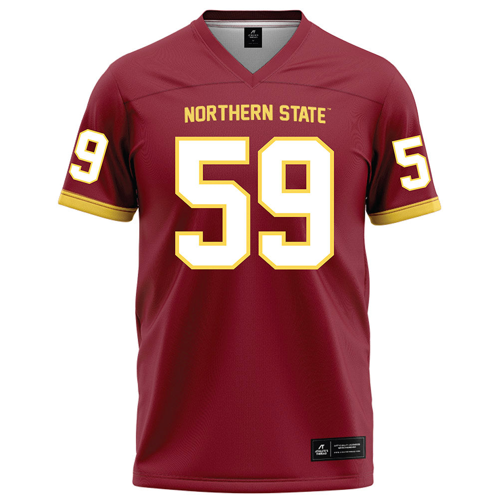 NSU - NCAA Football : Kaydn Turnbow - Maroon Football Jersey