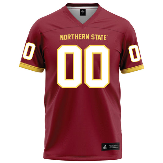 NSU - NCAA Football : Grady McCarten - Maroon Football Jersey-0