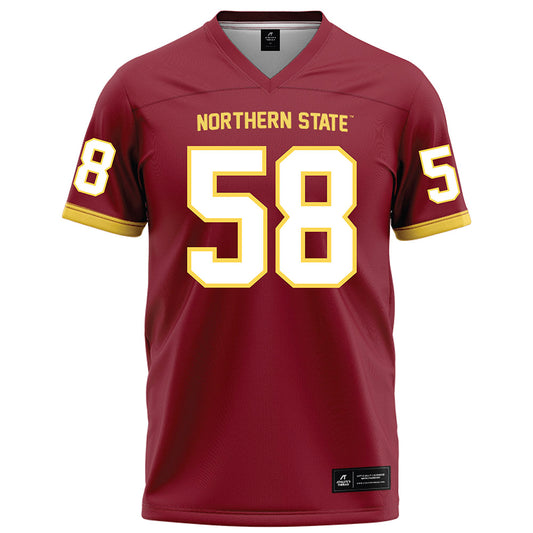 NSU - NCAA Football : Harrison Smith - Maroon Football Jersey-0