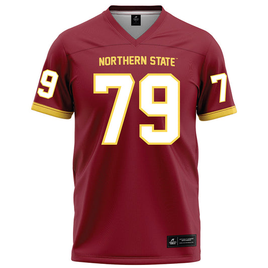 NSU - NCAA Football : Michael Nolan - Maroon Football Jersey-0