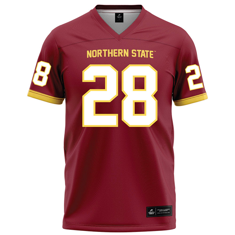 NSU - NCAA Football : Antonio Moore - Maroon Football Jersey-0