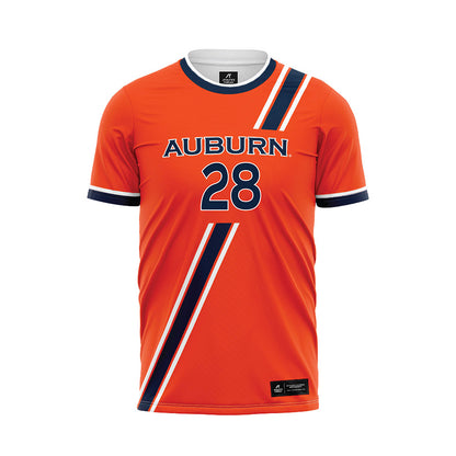 Auburn - NCAA Women's Soccer : Erin Houston - Orange Soccer Jersey