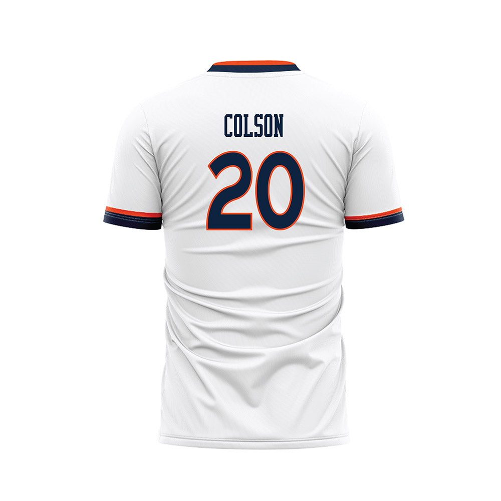 Auburn - NCAA Women's Soccer : Hayden Colson - White Soccer Jersey