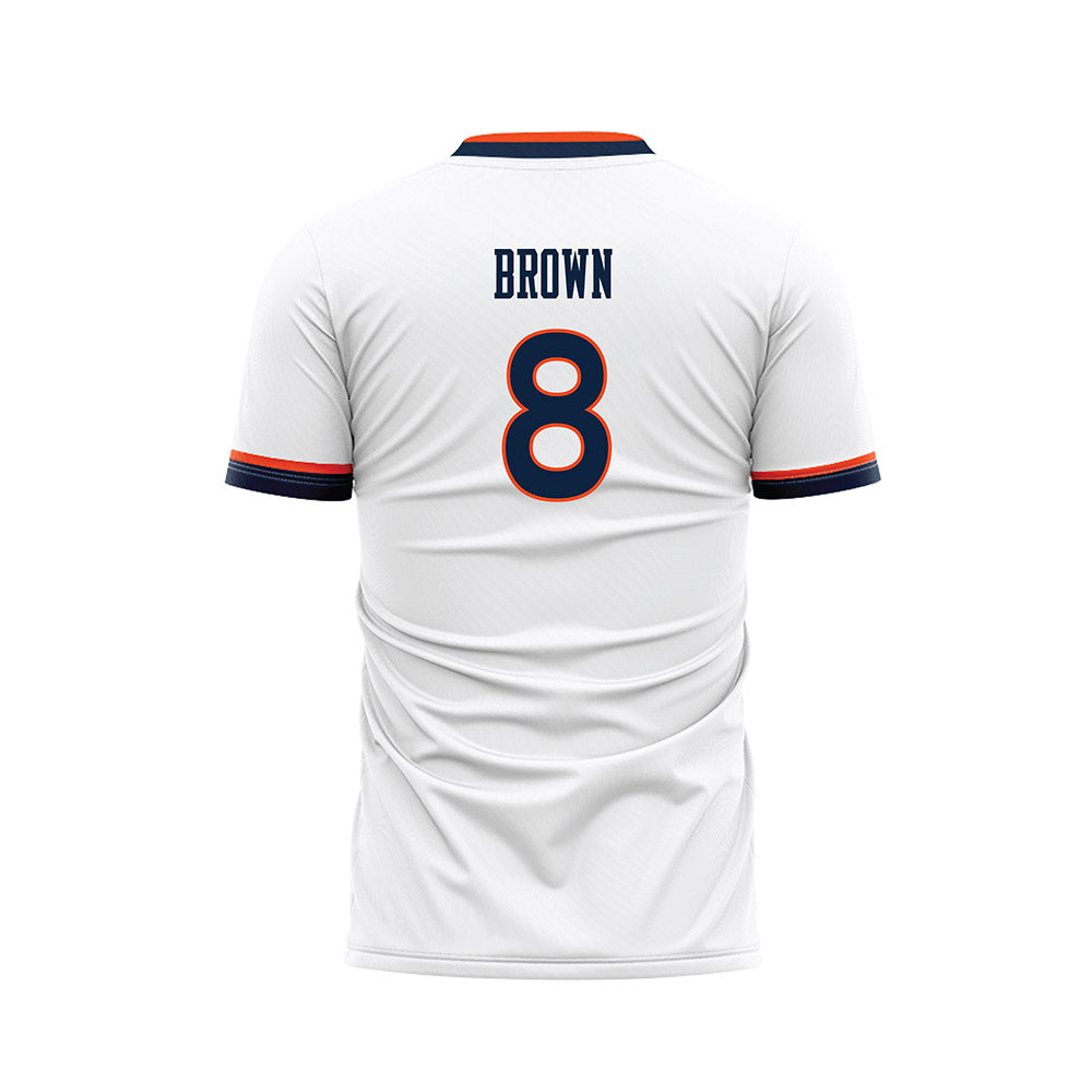 Auburn - NCAA Women's Soccer : Gracie Brown - White Soccer Jersey-1