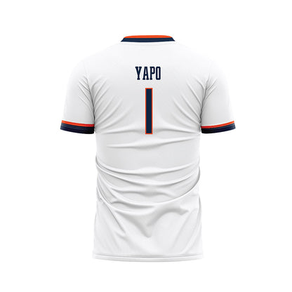 Auburn - NCAA Women's Soccer : Ayana Yapo - White Soccer Jersey