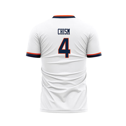 Auburn - NCAA Women's Soccer : Taylor Chism - White Soccer Jersey-1