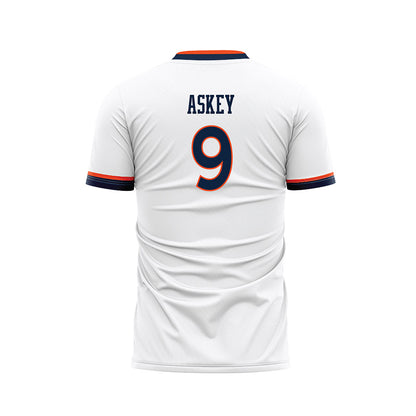 Auburn - NCAA Women's Soccer : Jessica Askey - White Soccer Jersey