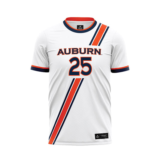 Auburn - NCAA Women's Soccer : Fizz Hutton - White Soccer Jersey-0