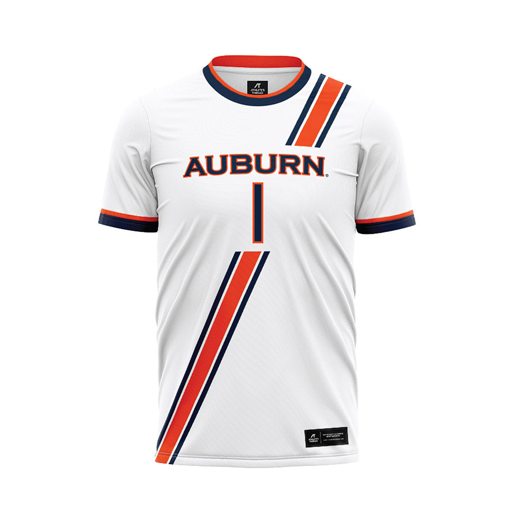 Auburn - NCAA Women's Soccer : Ayana Yapo - White Soccer Jersey