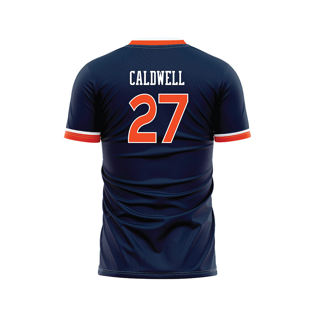 Auburn - NCAA Women's Soccer : Ava Caldwell - Navy Soccer Jersey