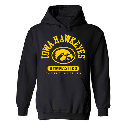 Iowa - NCAA Men's Gymnastics : Parker Mueller - Classic Fashion Shersey Hooded Sweatshirt