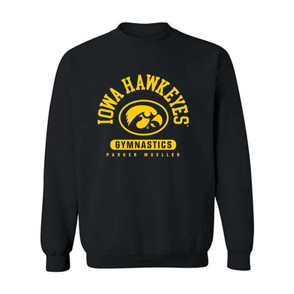 Iowa - NCAA Men's Gymnastics : Parker Mueller - Classic Fashion Shersey Crewneck Sweatshirt