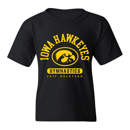 Iowa - NCAA Men's Gymnastics : Leif Halstead - Classic Fashion Shersey Youth T-Shirt