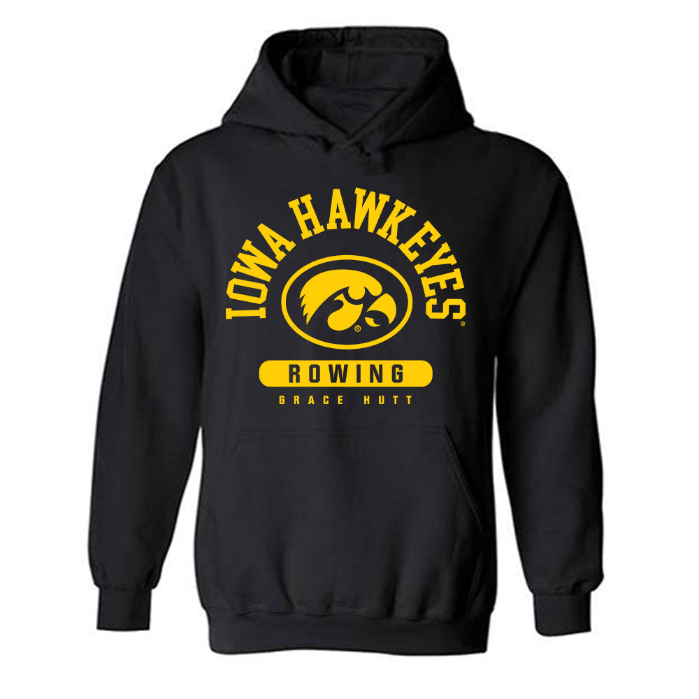 Iowa - NCAA Women's Rowing : Grace Hutt - Classic Fashion Hooded Sweatshirt