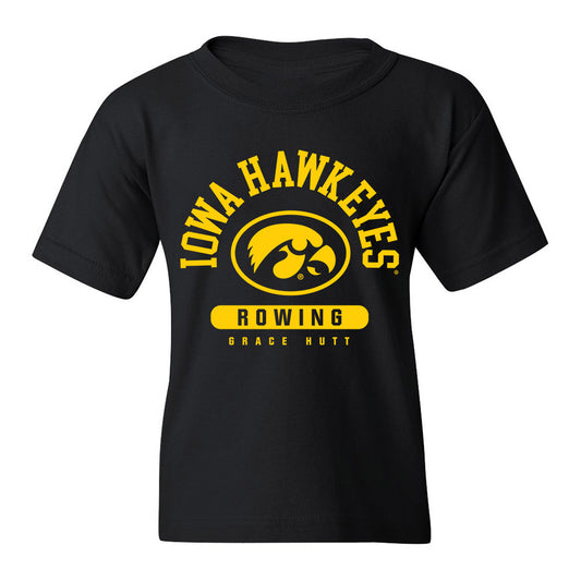 Iowa - NCAA Women's Rowing : Grace Hutt - Classic Fashion Youth T-Shirt