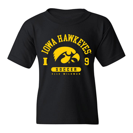 Iowa - NCAA Women's Soccer : Elle Wildman - Classic Fashion Shersey Youth T-Shirt-0