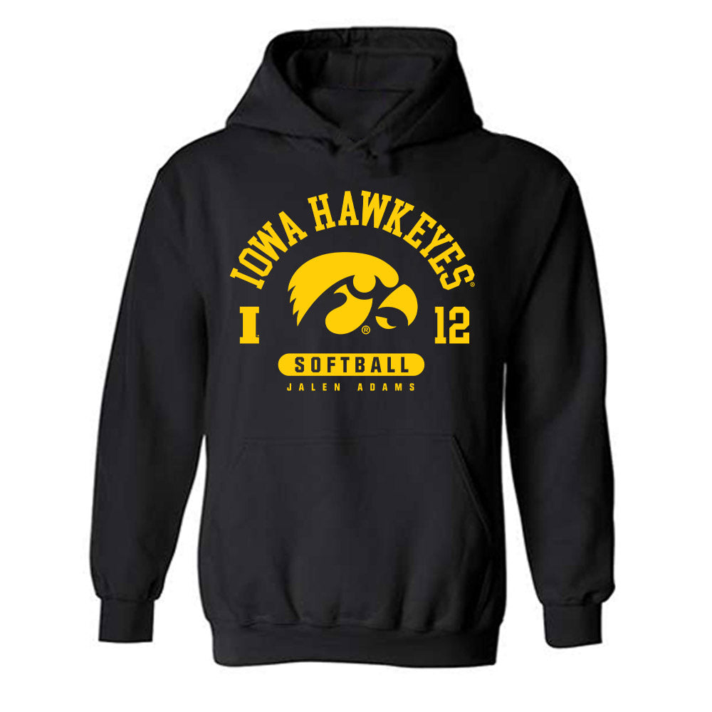 Iowa - NCAA Softball : Jalen Adams - Classic Fashion Shersey Hooded Sweatshirt-0