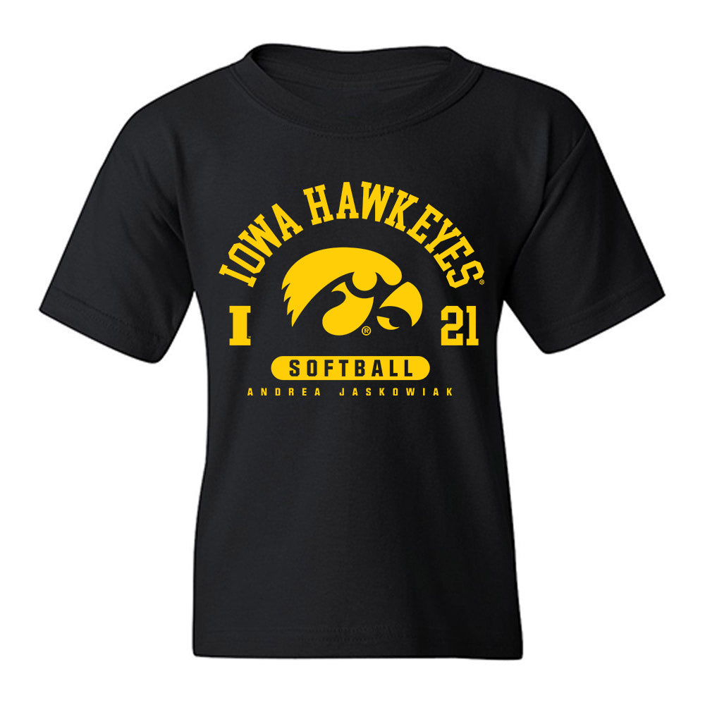 Iowa - NCAA Softball : Andrea Jaskowiak - Classic Fashion Shersey Youth T-Shirt-0